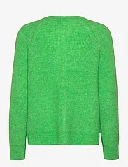 Selected Femme - SLFLULU LS KNIT SHORT CARDIGAN B NOOS - cardigans - classic green - 1
