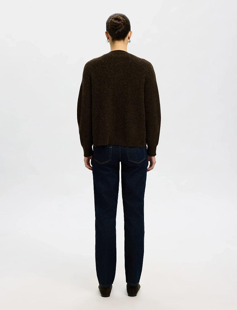 Selected - SLWLULU LS KNIT SHORT CARDIGAN NOOS - cardigans - delicioso - 2