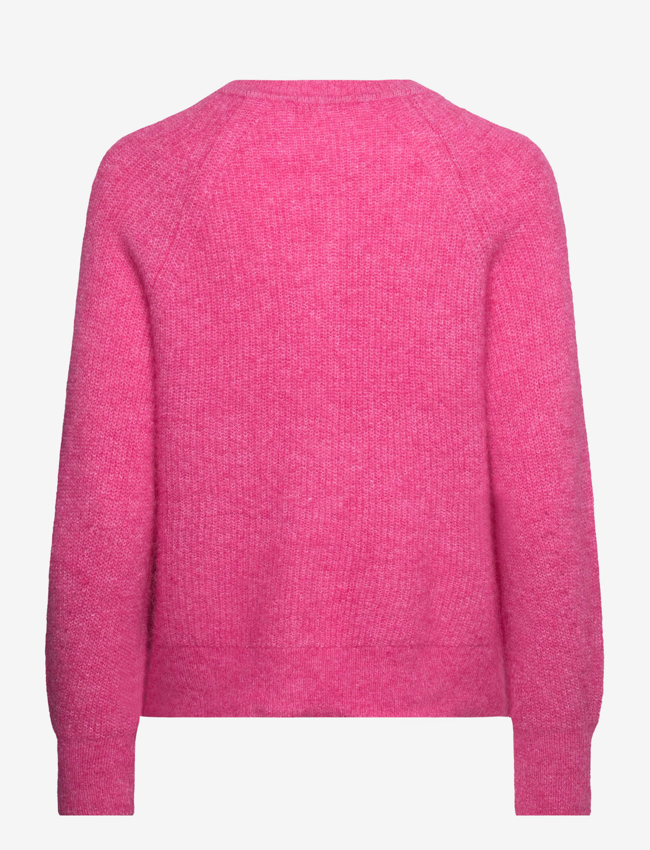 Selected - SLFLULU LS KNIT SHORT CARDIGAN NOOS - koftor - fuchsia purple - 2