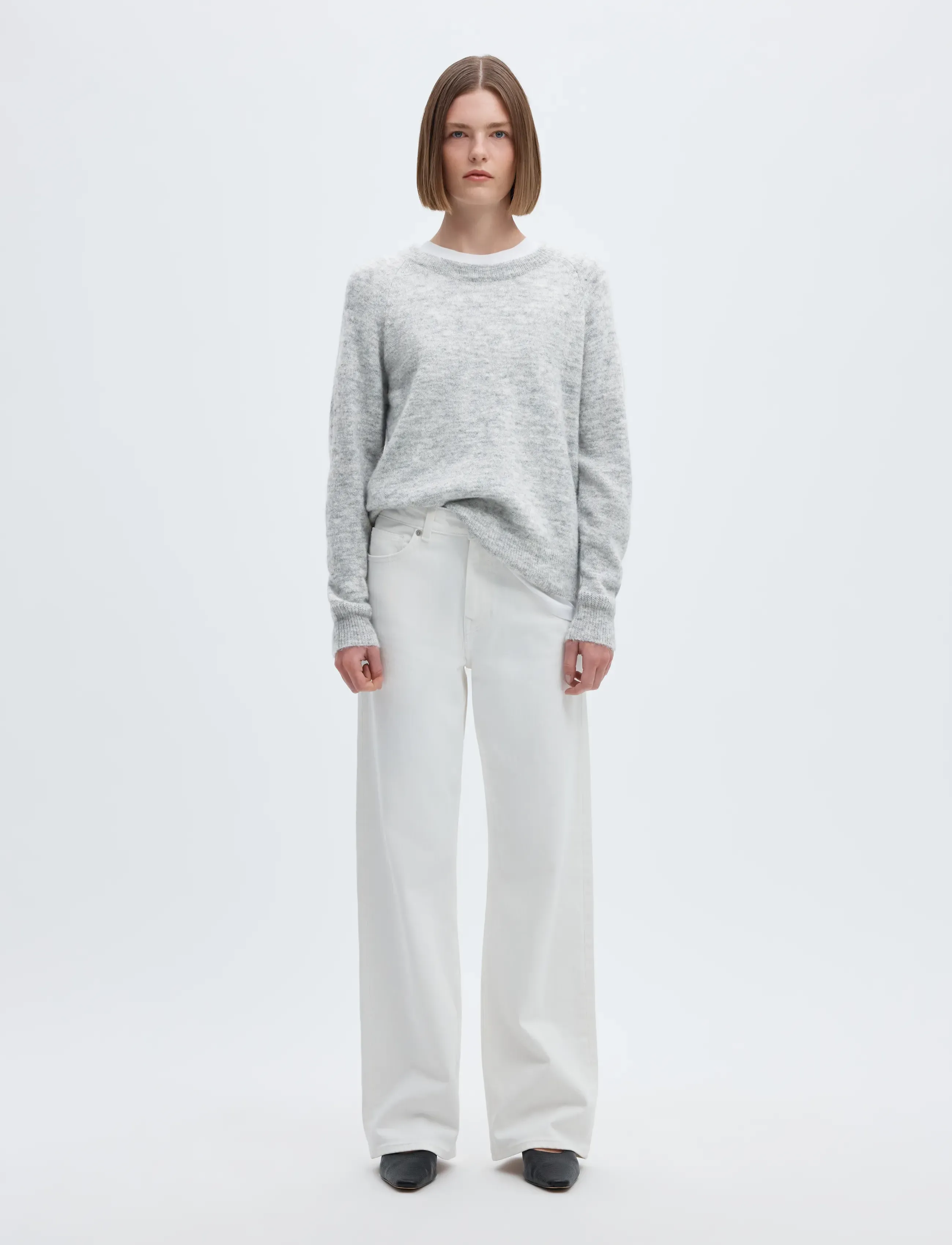 SELECTED Slflulu LS Knit O-Neck stickade tröjor dam – bild 10