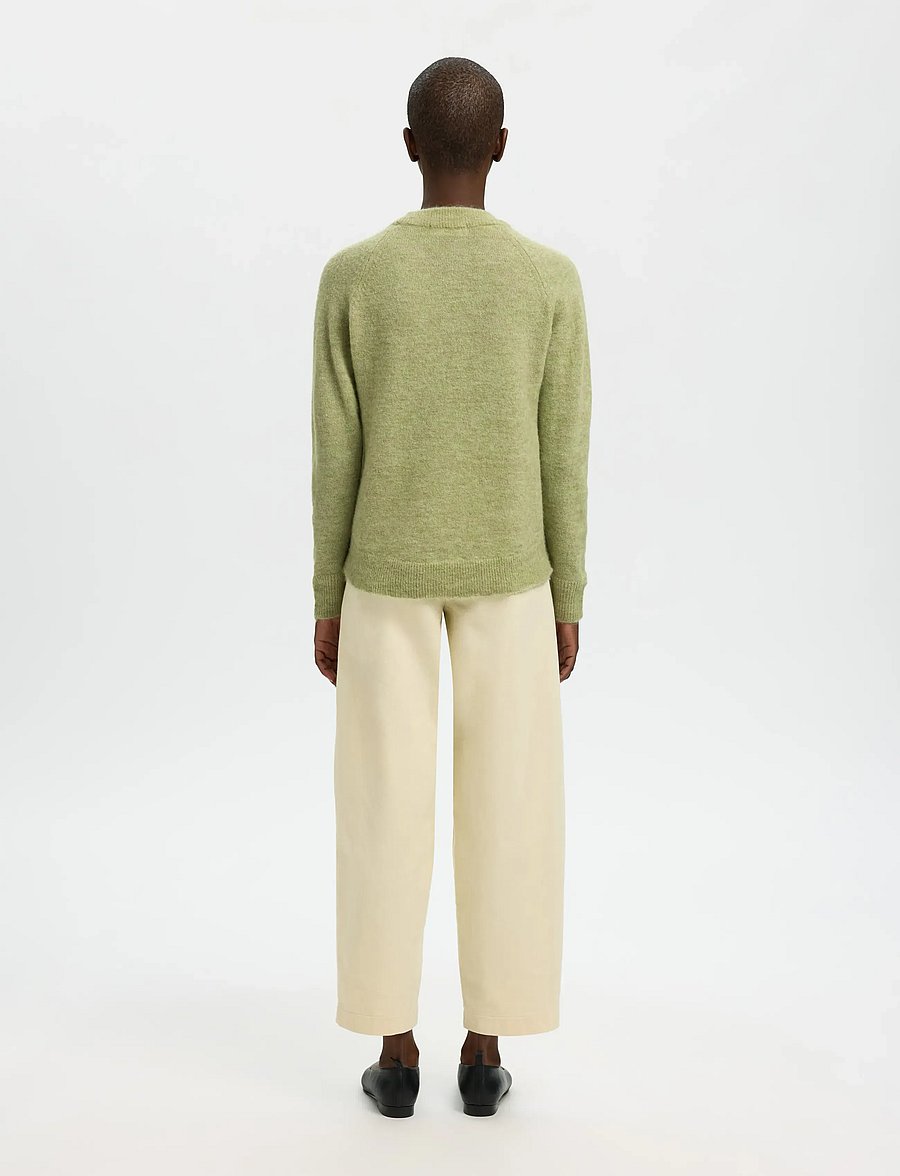 Selected - SLWLULU LS KNIT O-NECK NOOS - pullover - lint - 2