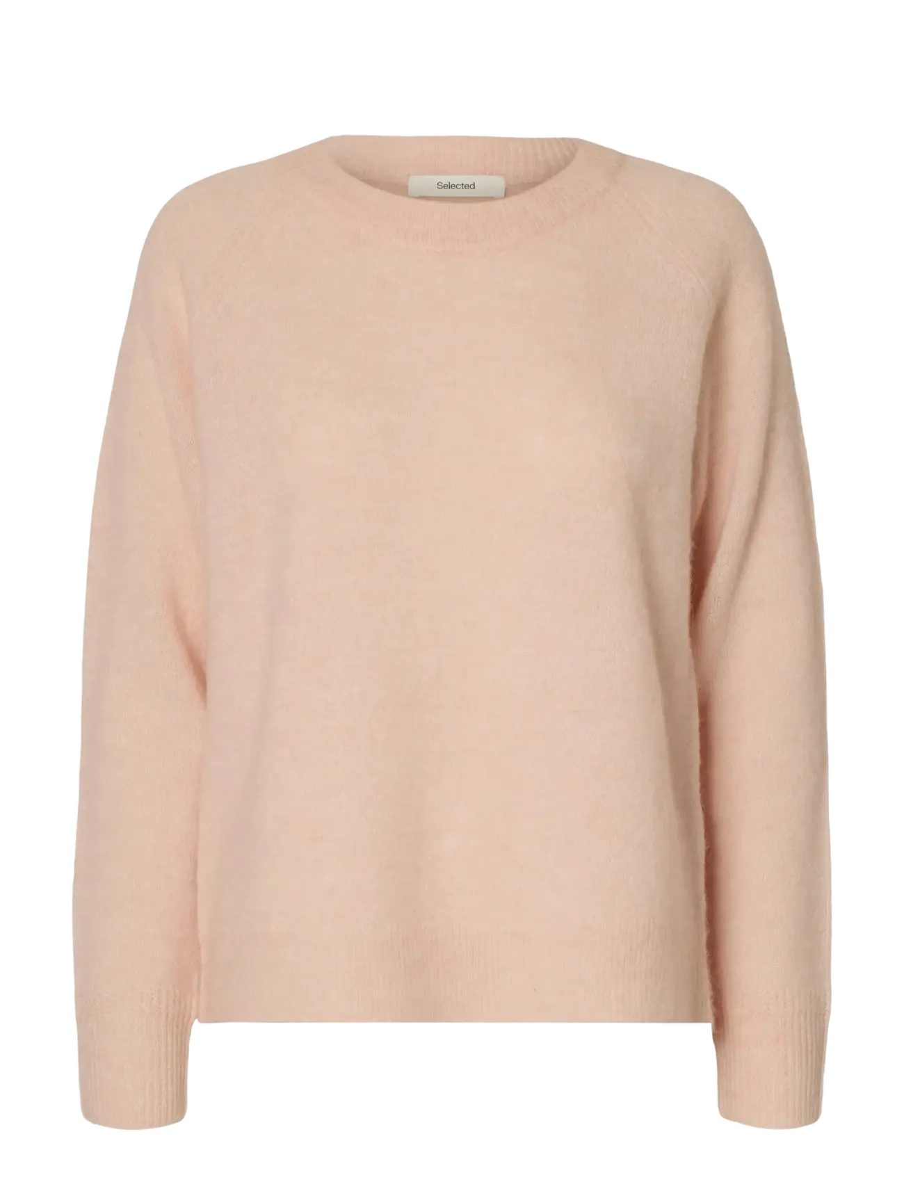 SLFLULU LS KNIT O-NECK NOOS - PALE DOGWOOD