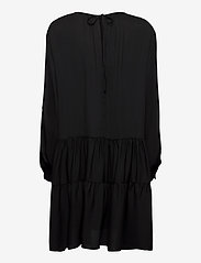 Selected Femme - SLFAMAYA LS SHORT DRESS - korta klänningar - black - 1