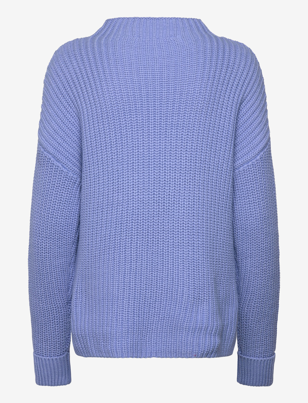 Selected - SLFSELMA LS KNIT T-NECK - striktrøjer - cornflower blue - 2