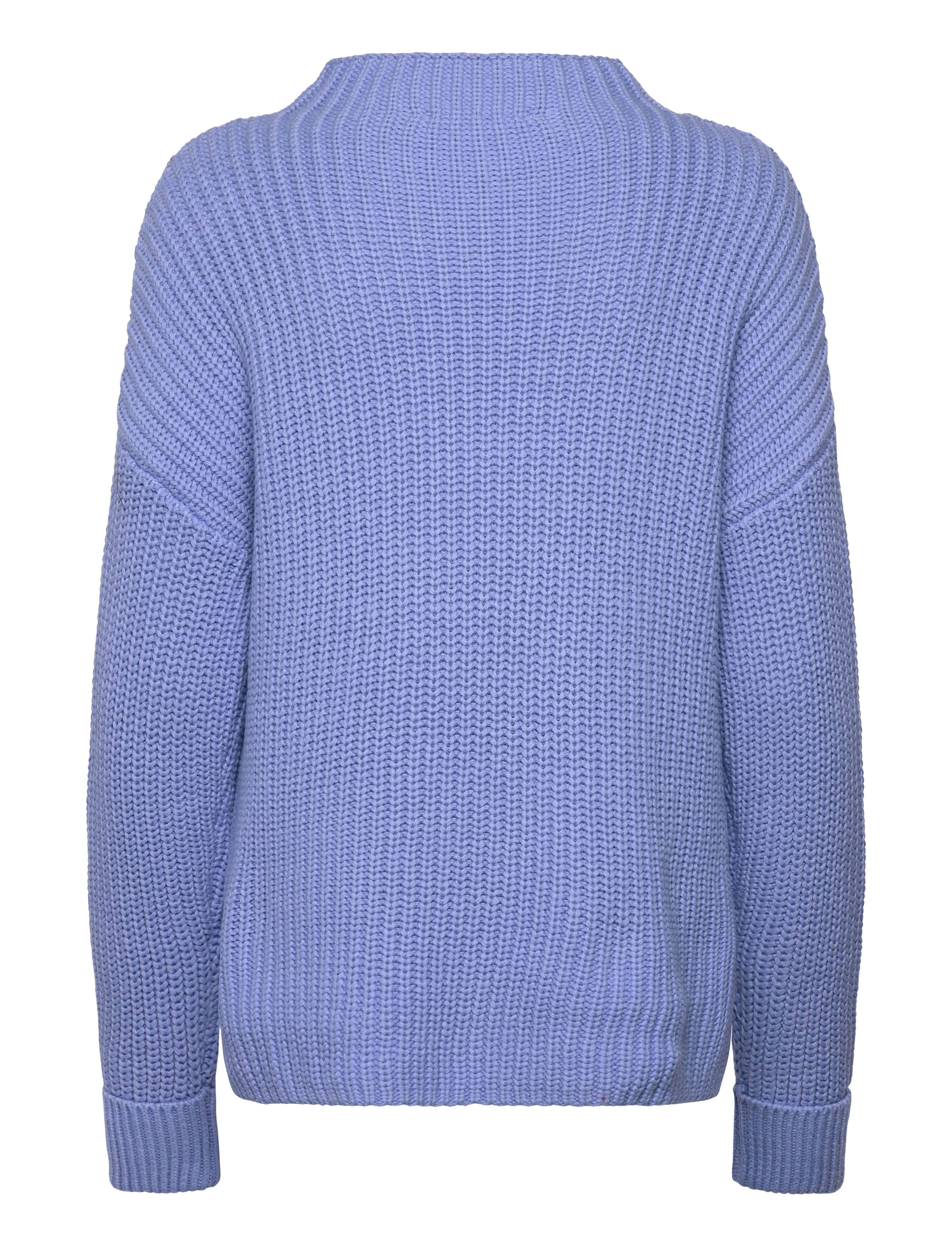 Selected - SLFSELMA LS KNIT T-NECK - jumpers - cornflower blue - 2