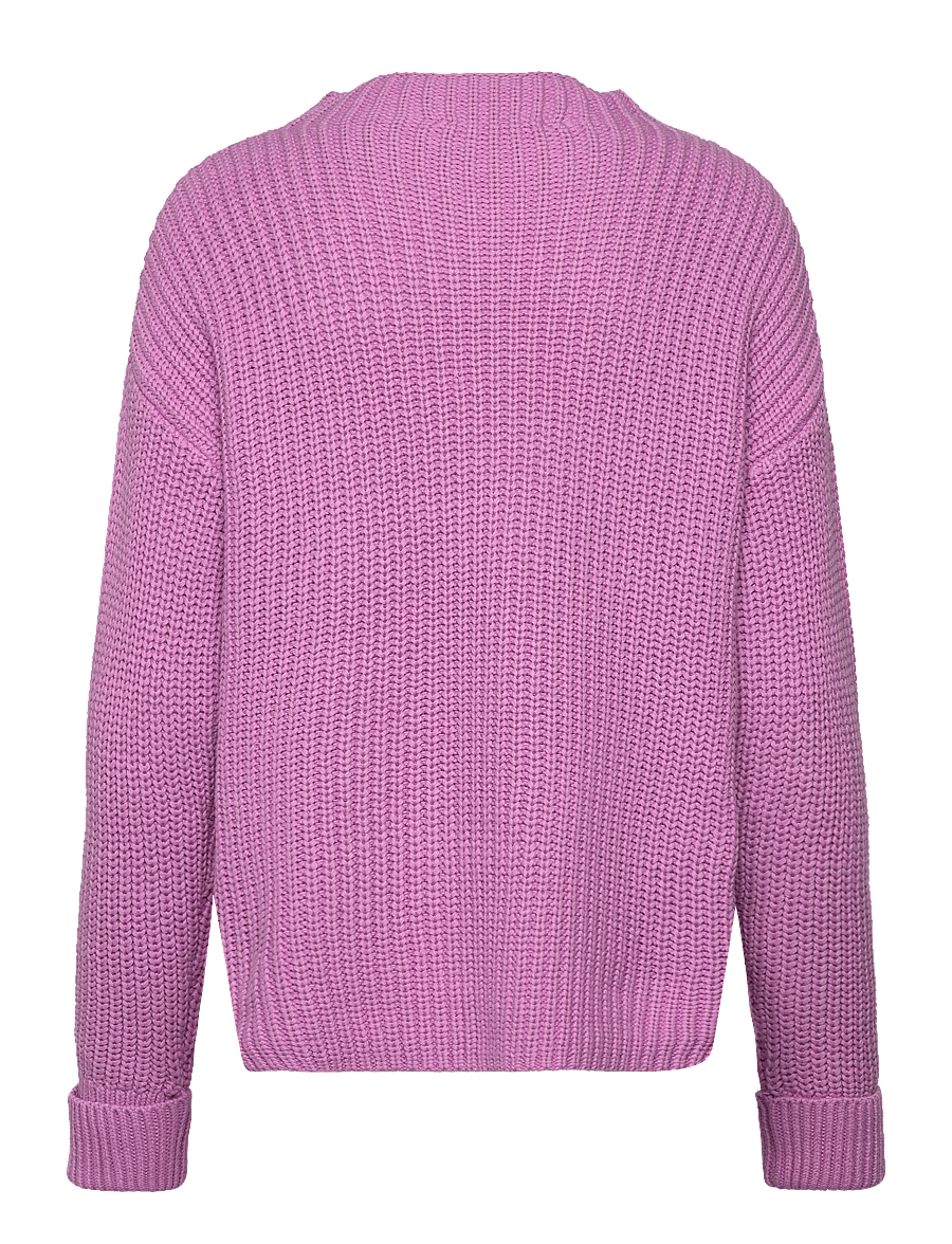 Selected - SLFSELMA LS KNIT PULLOVER NOOS - pullover - first bloom - 2