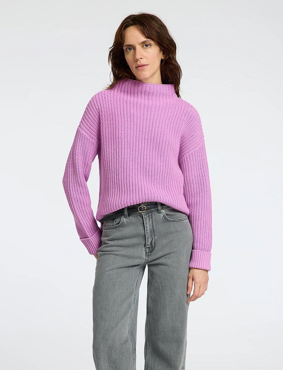 Selected - SLFSELMA LS KNIT PULLOVER NOOS - pullover - first bloom - 0