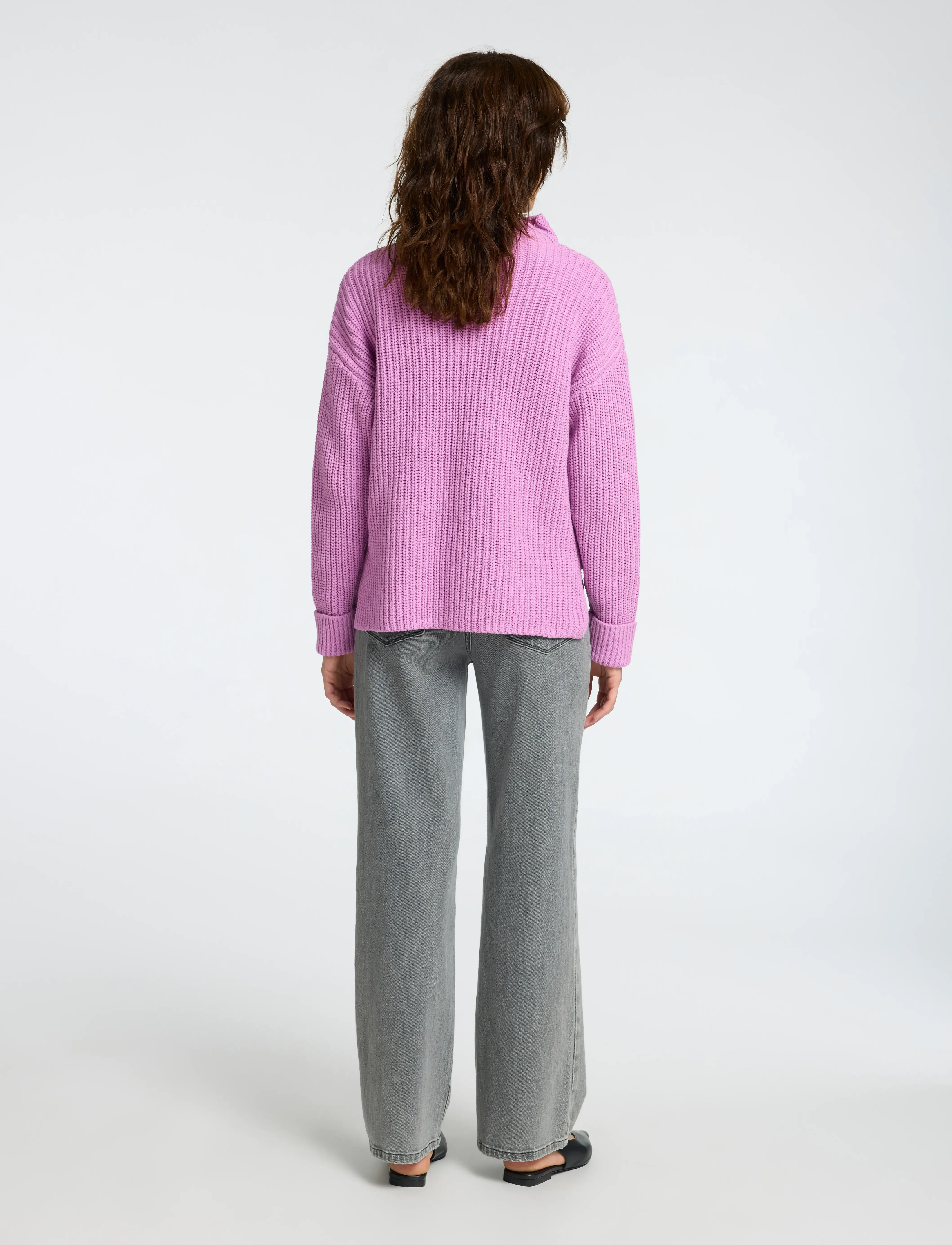 Selected - SLFSELMA LS KNIT T-NECK - jumpers - first bloom - 3
