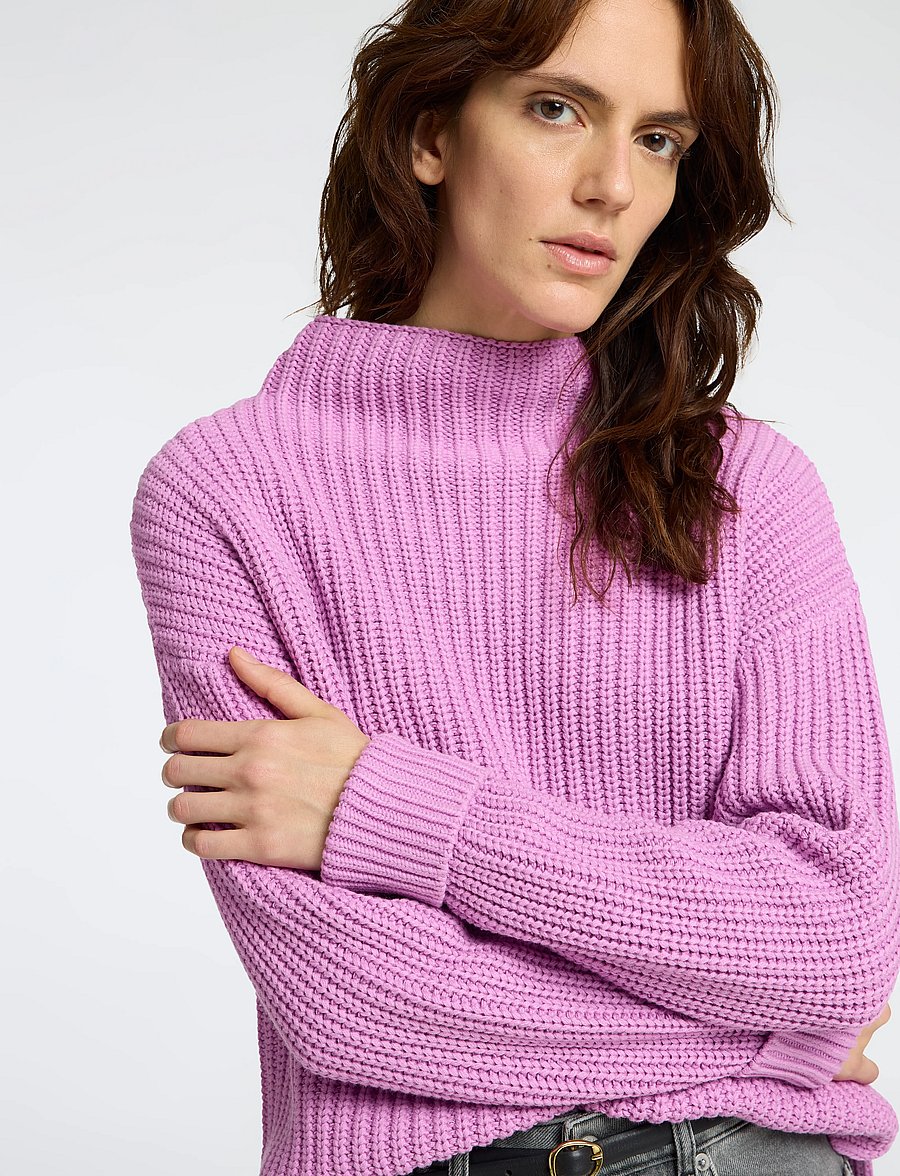 Selected - SLFSELMA LS KNIT PULLOVER NOOS - pullover - first bloom - 4