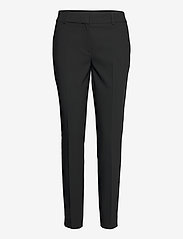 Selected Femme - SLFRITA MW SLIM PANT BLACK B NOOS - dalykinio stiliaus kelnės - black - 0