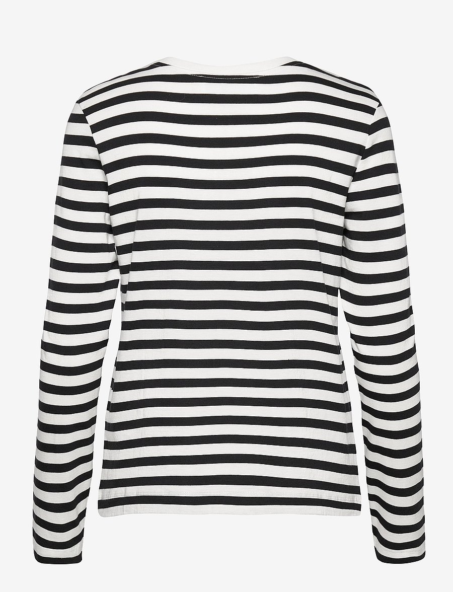 Selected - SLFSTANDARD LS TEE STR NOOS - pikkade varrukatega topid - black - 2