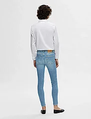 Selected Femme - SLFSOPHIA MW SKINNY MID BLUE JEAN U NOOS - skinny jeans - medium blue denim - 3