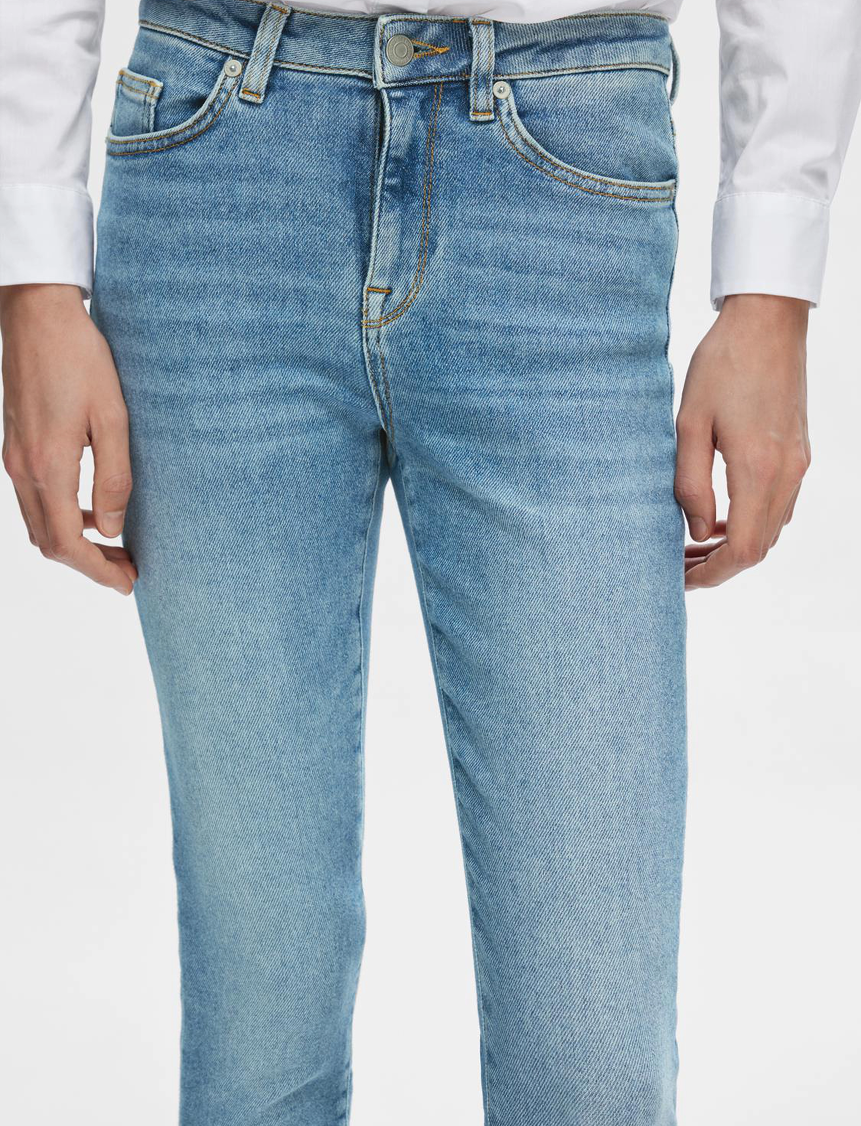 SELECTED Slfsophia Mw Skinny Mid Blue Jean U Noos skinny jeans dam – bild 5