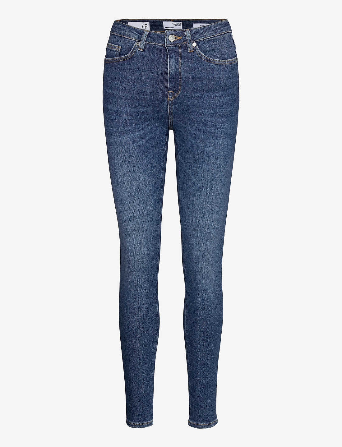 Selected Femme Slfsophia Mw Skinny Dark Blu Jean U Noos Skinny jeans Boozt