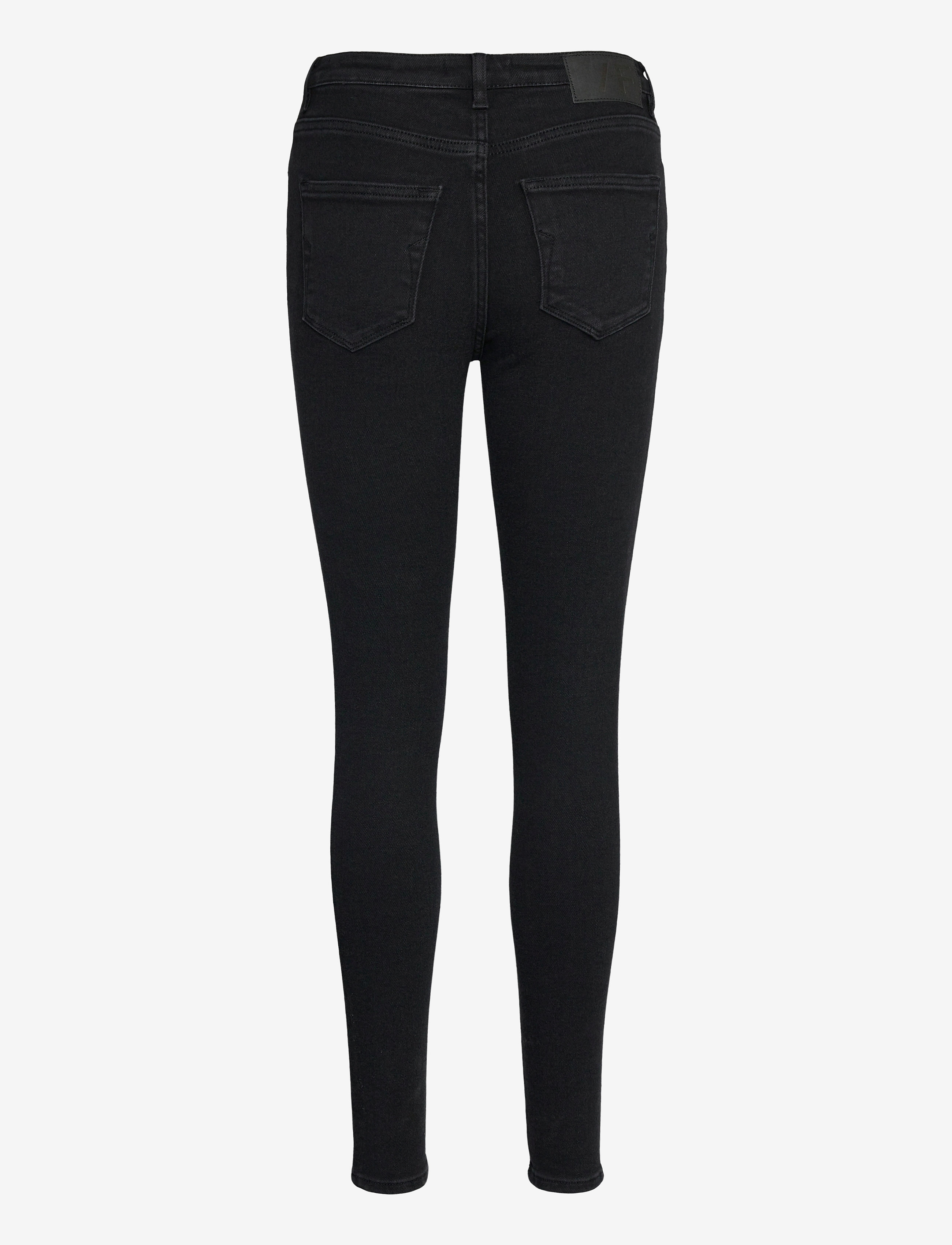 Selected - SLFSOPHIA MW SKINNY  BLACK JEANS U NOOS - jeans skinny - black denim - 2