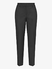 Selected Femme - SLFRIA MW CROPPED PANT BLACK B NOOS - habitbukser - black - 1