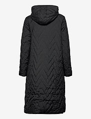 Selected Femme - SLFNORA QUILTED COAT - kevättakit - black - 1