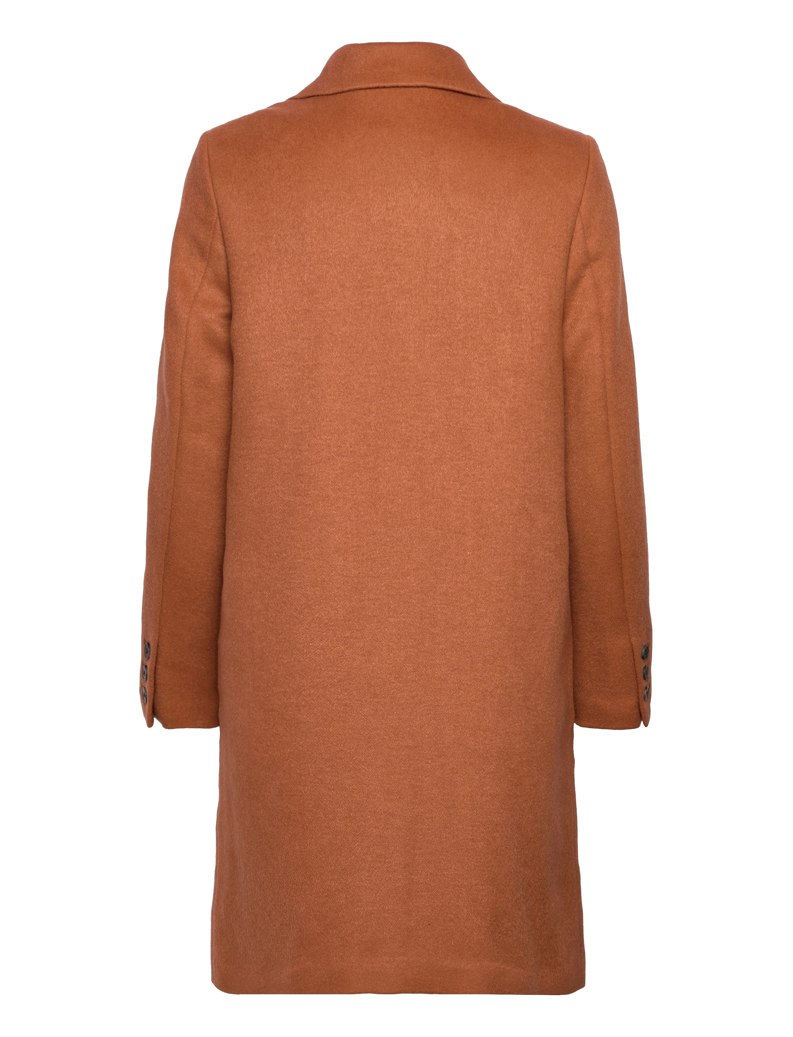 Selected - SLFNEW SASJA WOOL COAT B NOOS - amber brown - 1