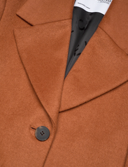 Selected Femme - SLFNEW SASJA WOOL COAT B NOOS - winter coats - amber brown - 2