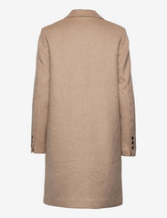 Selected Femme - SLFNEW SASJA WOOL COAT B NOOS - winter coats - beige - 1