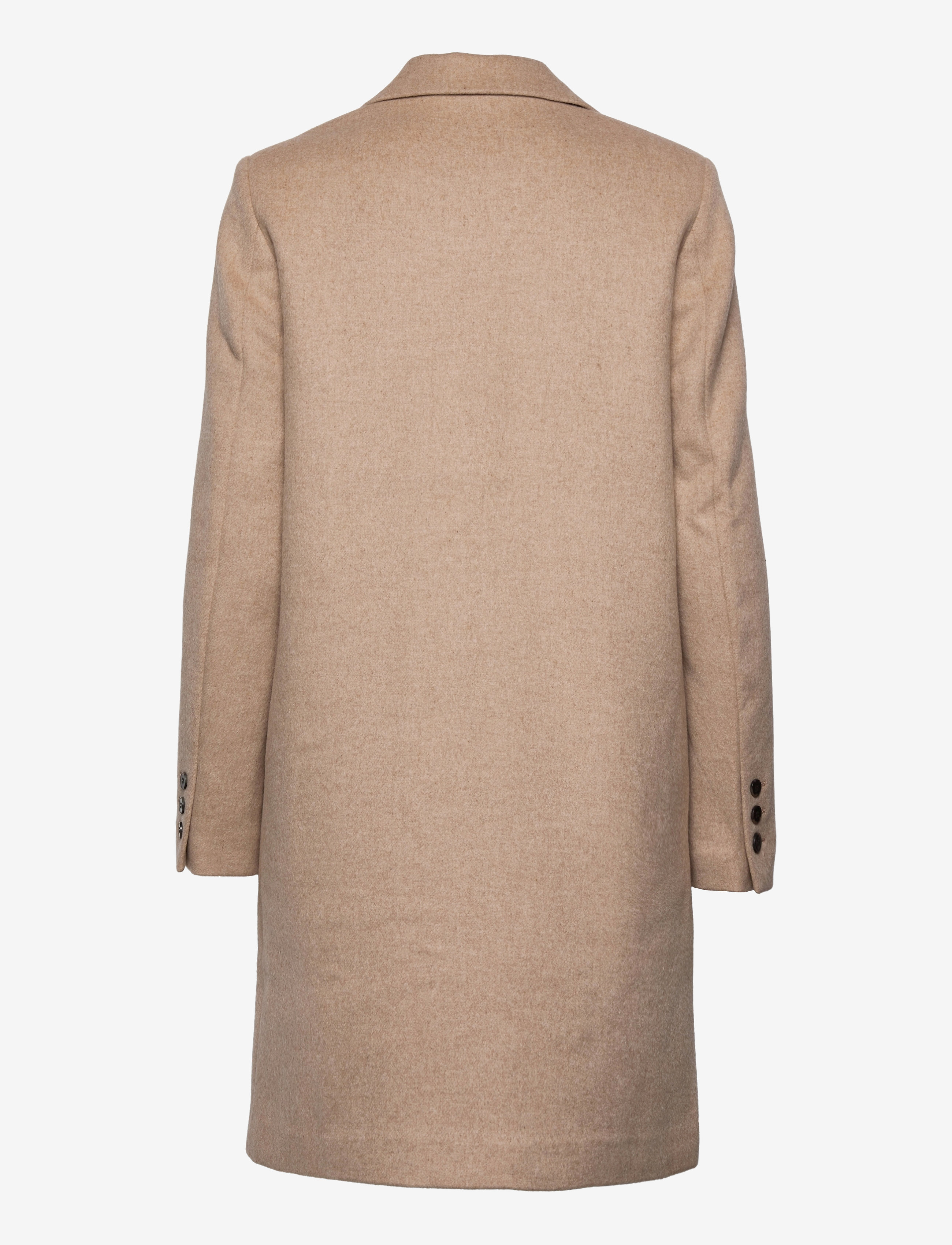 Selected - SLFNEW SASJA WOOL COAT B NOOS - beige - 2