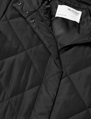 Selected Femme - SLFNADDY  QUILTED COAT - pavasarinės striukės - black - 2