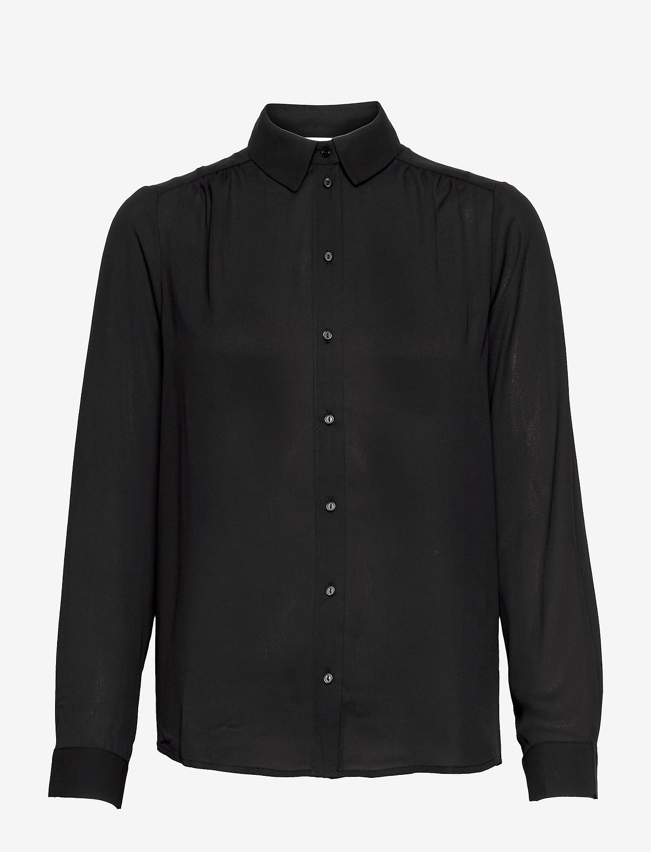 Selected Femme - SLFSIGNA-DYNELLA LS SHIRT - black - 0