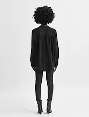 Selected Femme - SLFMIVIA LS TOP B NOOS - långärmade blusar - black - 3