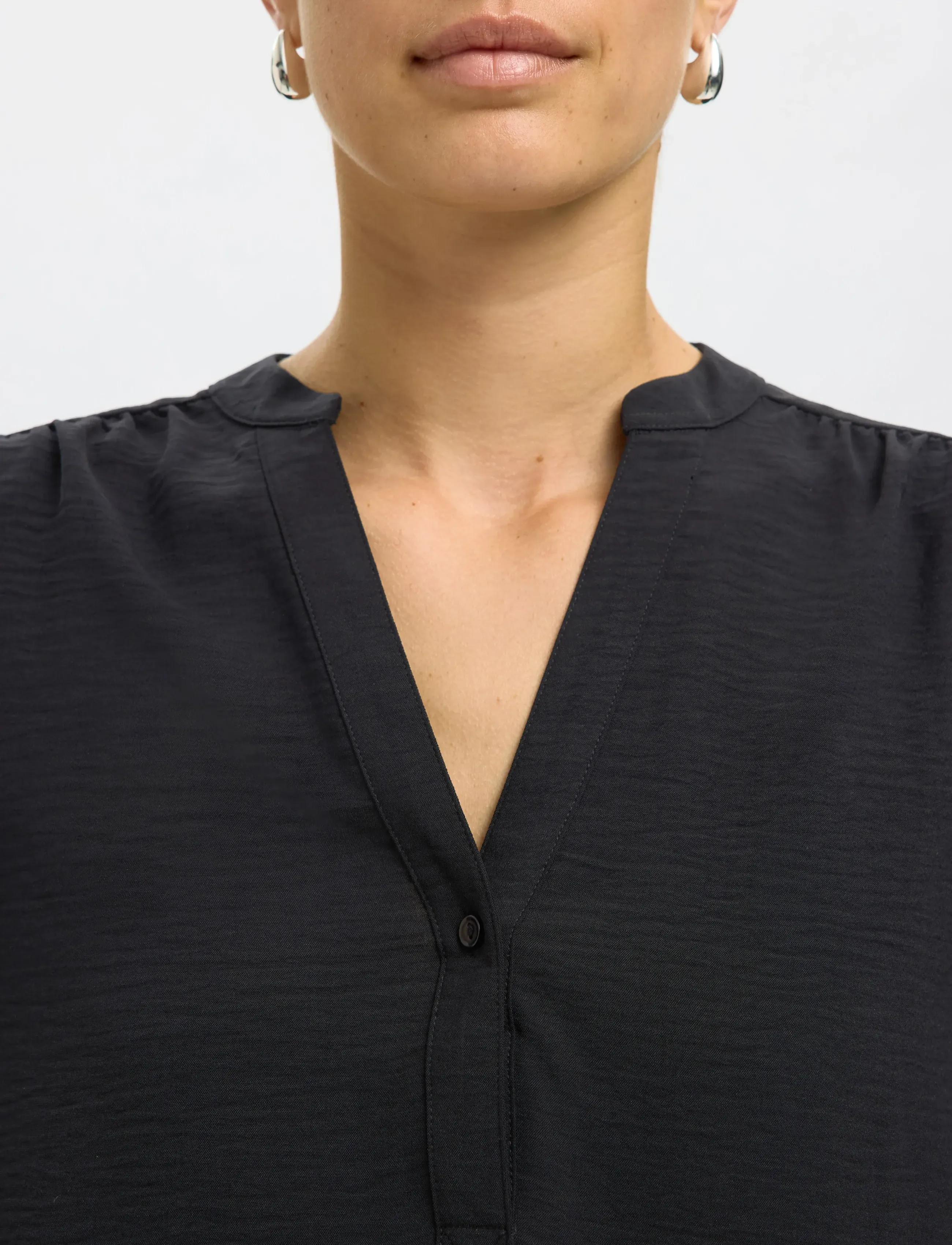 SELECTED Slwmivia Ls Top B Noos blusar dam – bild 5