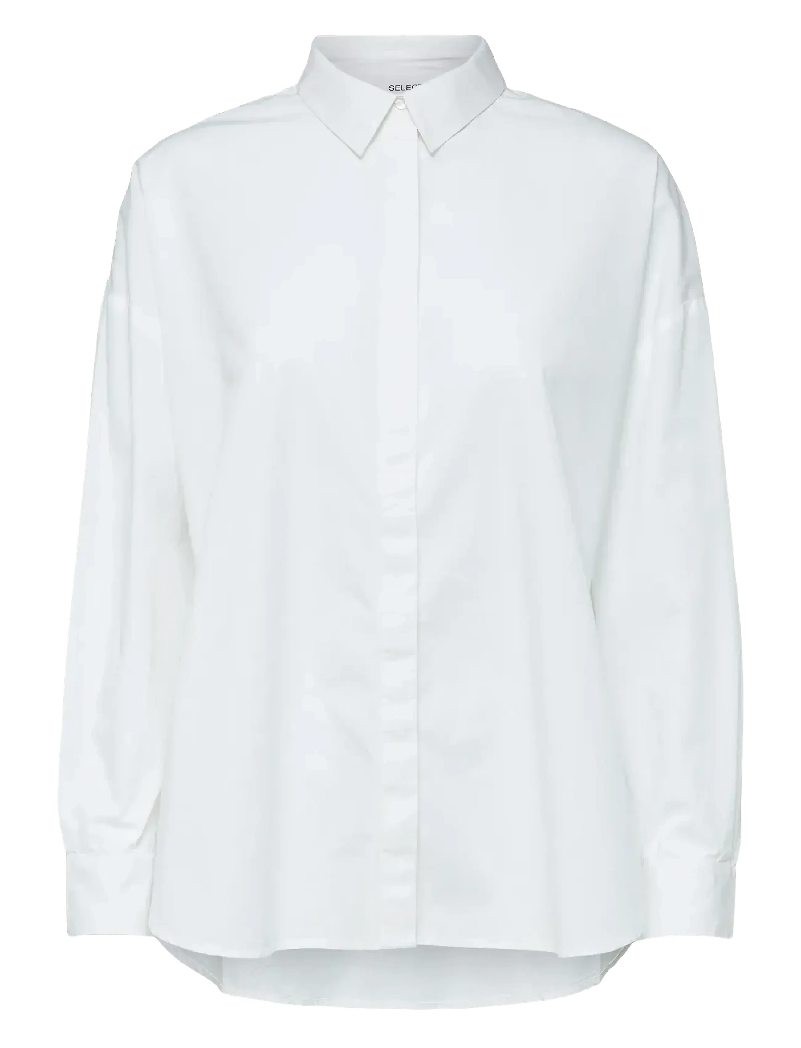 Selected SLFHEMA LS SHIRT B - Transitional Layering - BRIGHT WHITE / white