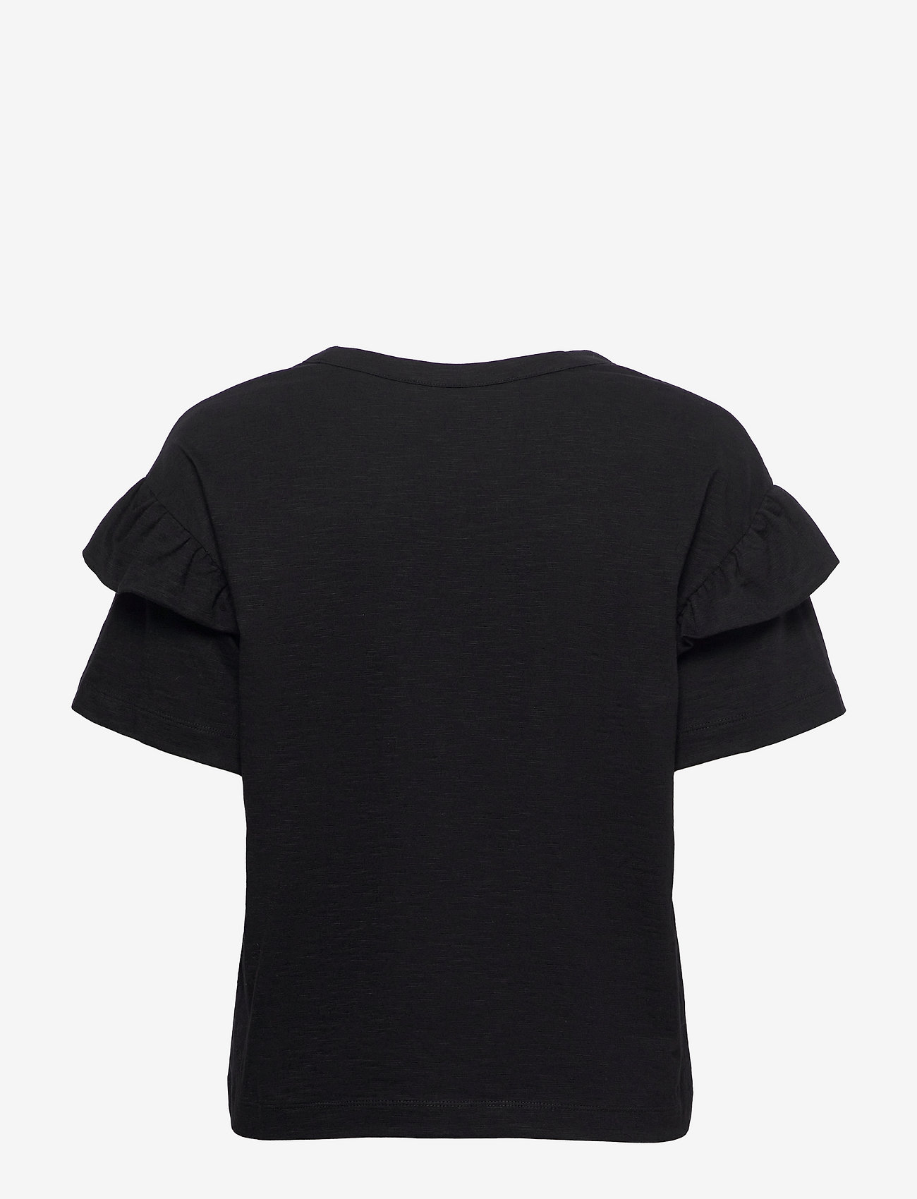 Selected Femme - SLFRYLIE SS FLORENCE TEE M NOOS - lowest prices - black - 1
