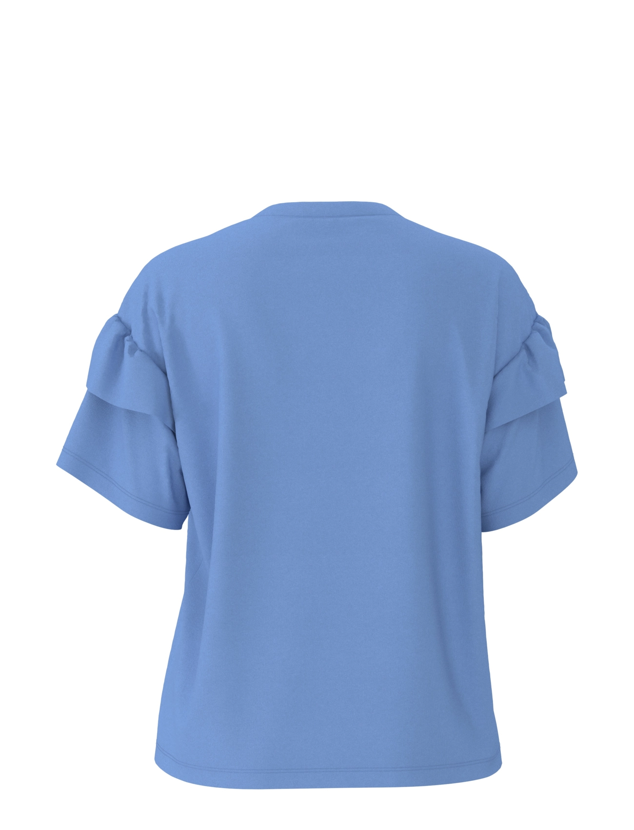 Selected - SLFRYLIE SS FLORENCE TEE M NOOS - t-shirts - cornflower blue - 2