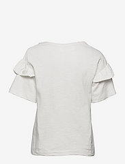 Selected Femme - SLFRYLIE SS FLORENCE TEE M NOOS - t-shirts - snow white - 1