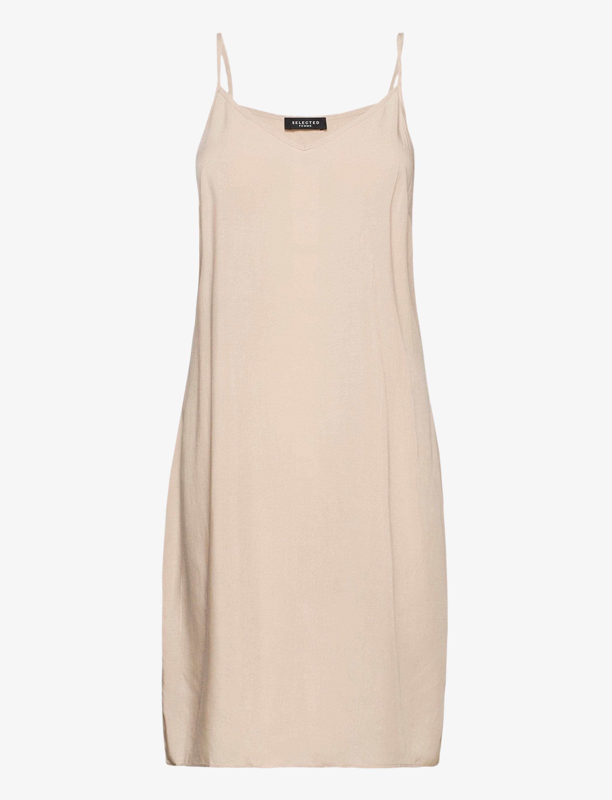 Selected - SLFMINGI LS MIDI DRESS EX - midi kjoler - sandshell - 3