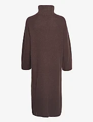 Selected Femme - SLFELINA LS KNIT HIGHNECK DRESS B - stickade klänningar - java - 1