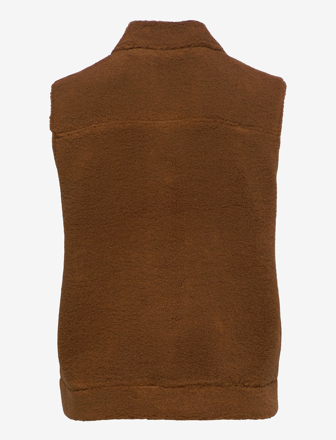 Selected Femme - SLFJANY TEDDY VEST W - puffer vests - rubber - 1