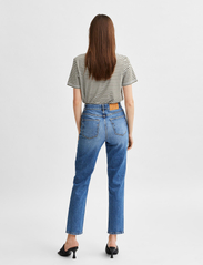 Selected Femme - SLFAMY HW SLIM CHAMBLY BLU JEANS U - slim fit jeans - medium blue denim - 3