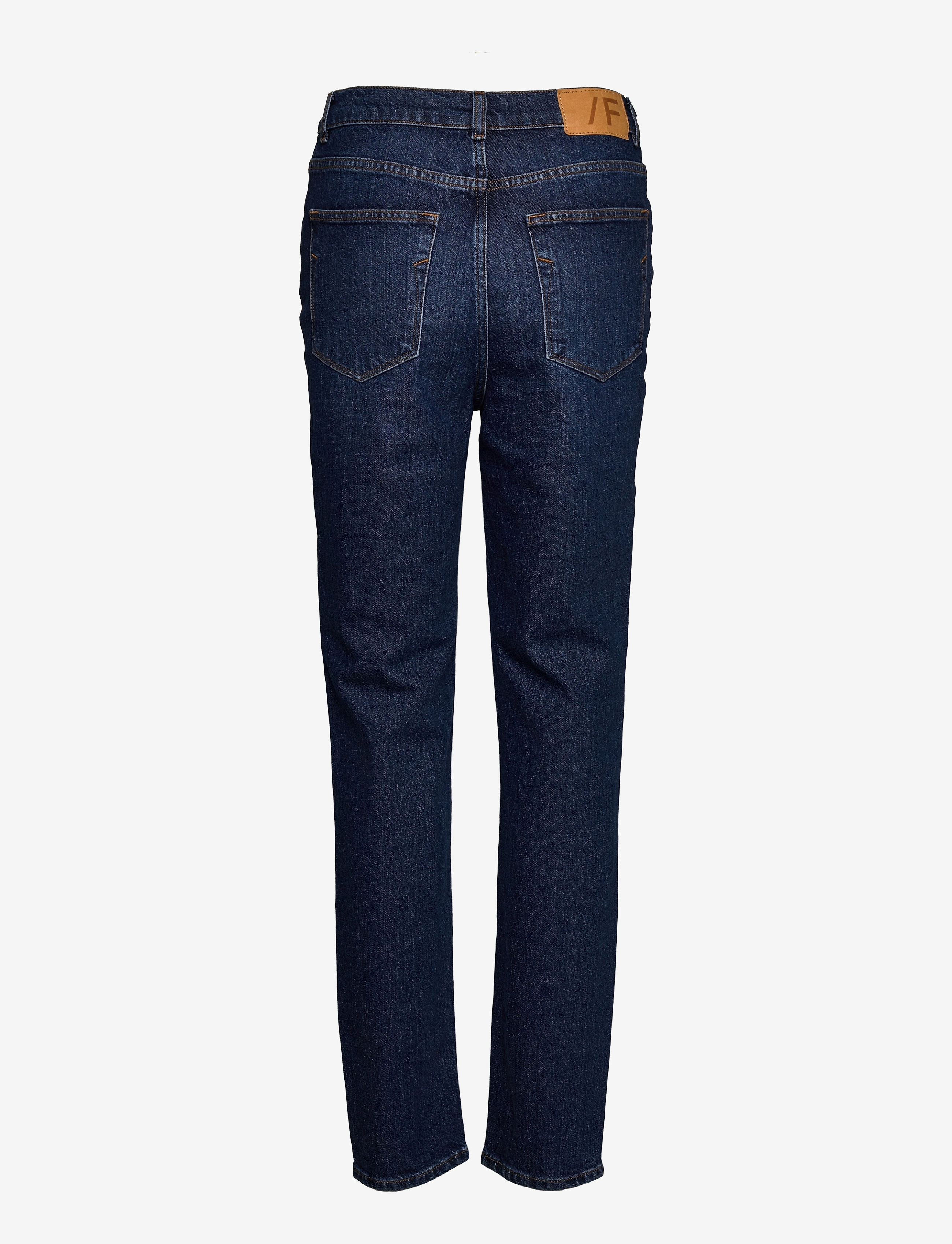 Selected - SLFAMY HW SLIM ROW BLUE JEANS U - slim-fit-jeans - dark blue denim - 2
