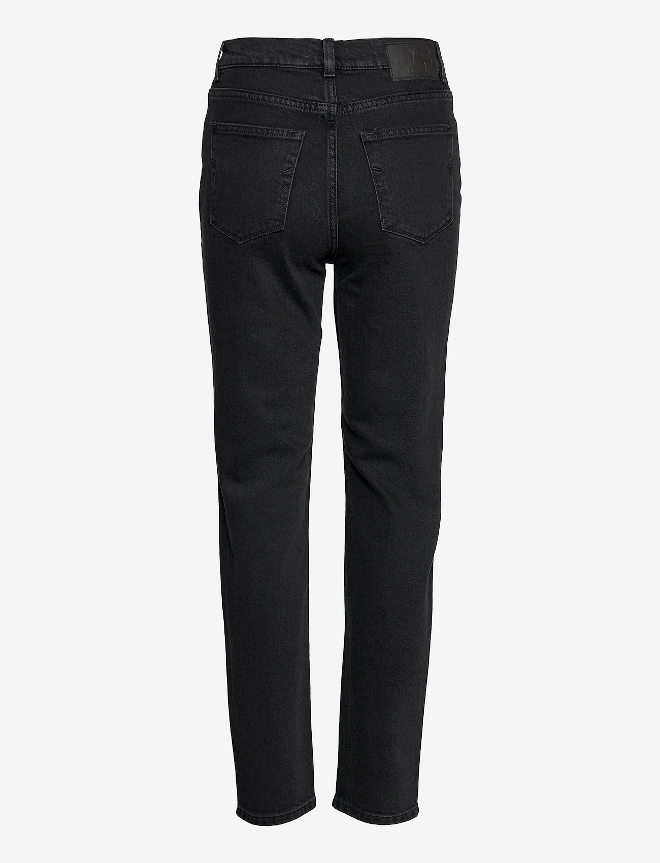 Selected Femme - SLFAMY HW SLIM BEAUTY BLA JEANS  U - džinsi - black denim - 1