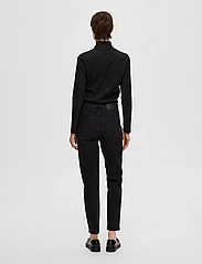 Selected Femme - SLFAMY HW SLIM BEAUTY BLA JEANS  U - slim jeans - black denim - 3