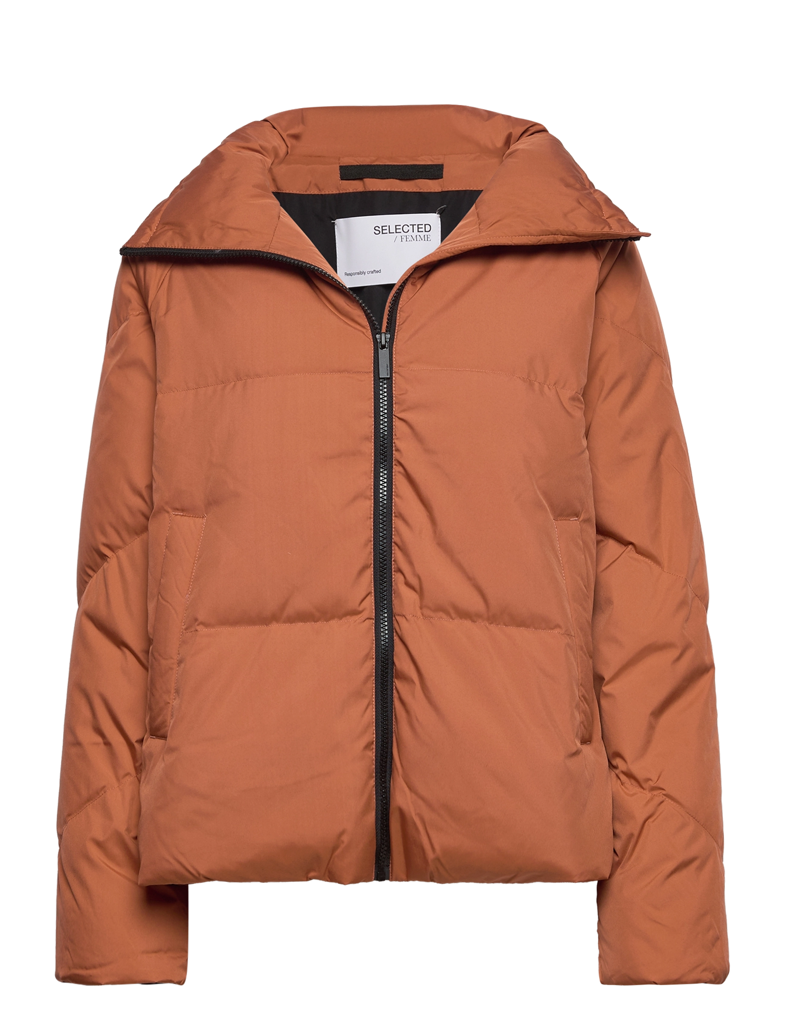 Selected - SLFDAISY DOWN JACKET B NOOS - amber brown - 1