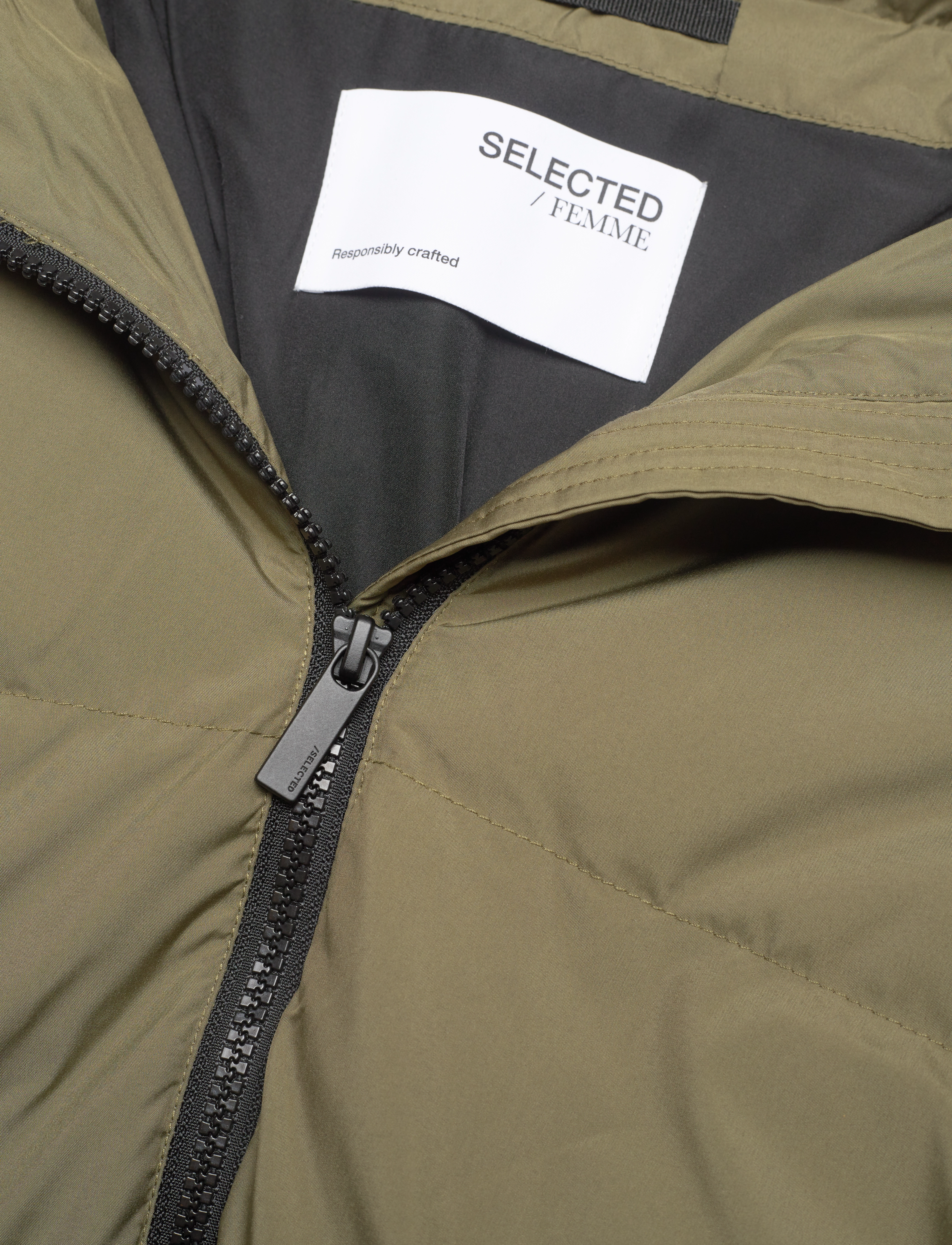 Selected - SLFDAISY DOWN JACKET B NOOS - ivy green - 3