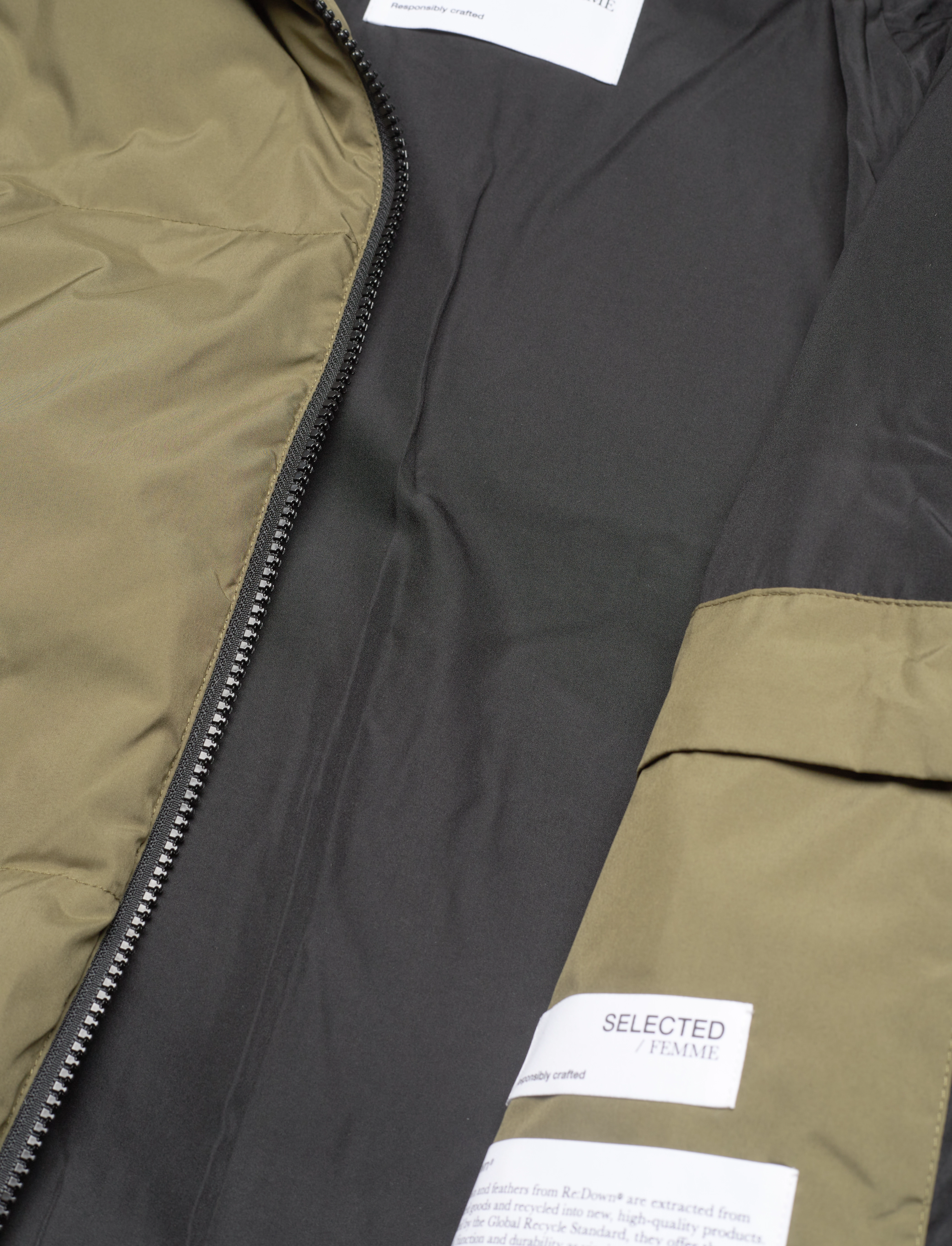 Selected - SLFDAISY DOWN JACKET B NOOS - ivy green - 5