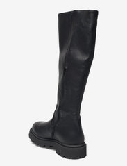 Selected Femme - SLFEMMA HIGH SHAFTED LEATHER BOOT B - pitkävartiset saappaat - black - 2