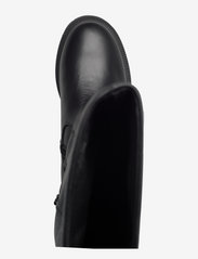 Selected Femme - SLFEMMA HIGH SHAFTED LEATHER BOOT B - pika säärega saapad - black - 3