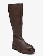 SLFEMMA HIGH SHAFTED LEATHER BOOT B - JAVA