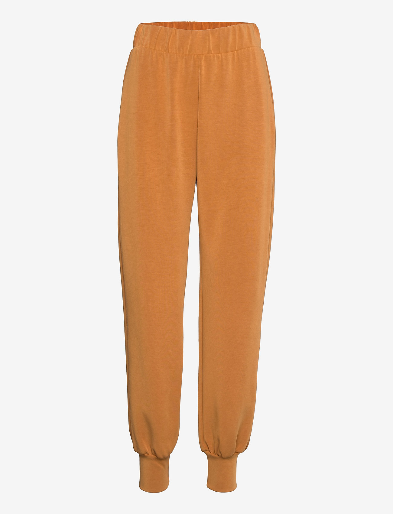 Selected Femme - SLFLORA MW SWEAT PANT B - sweatpants - pumpkin spice - 0