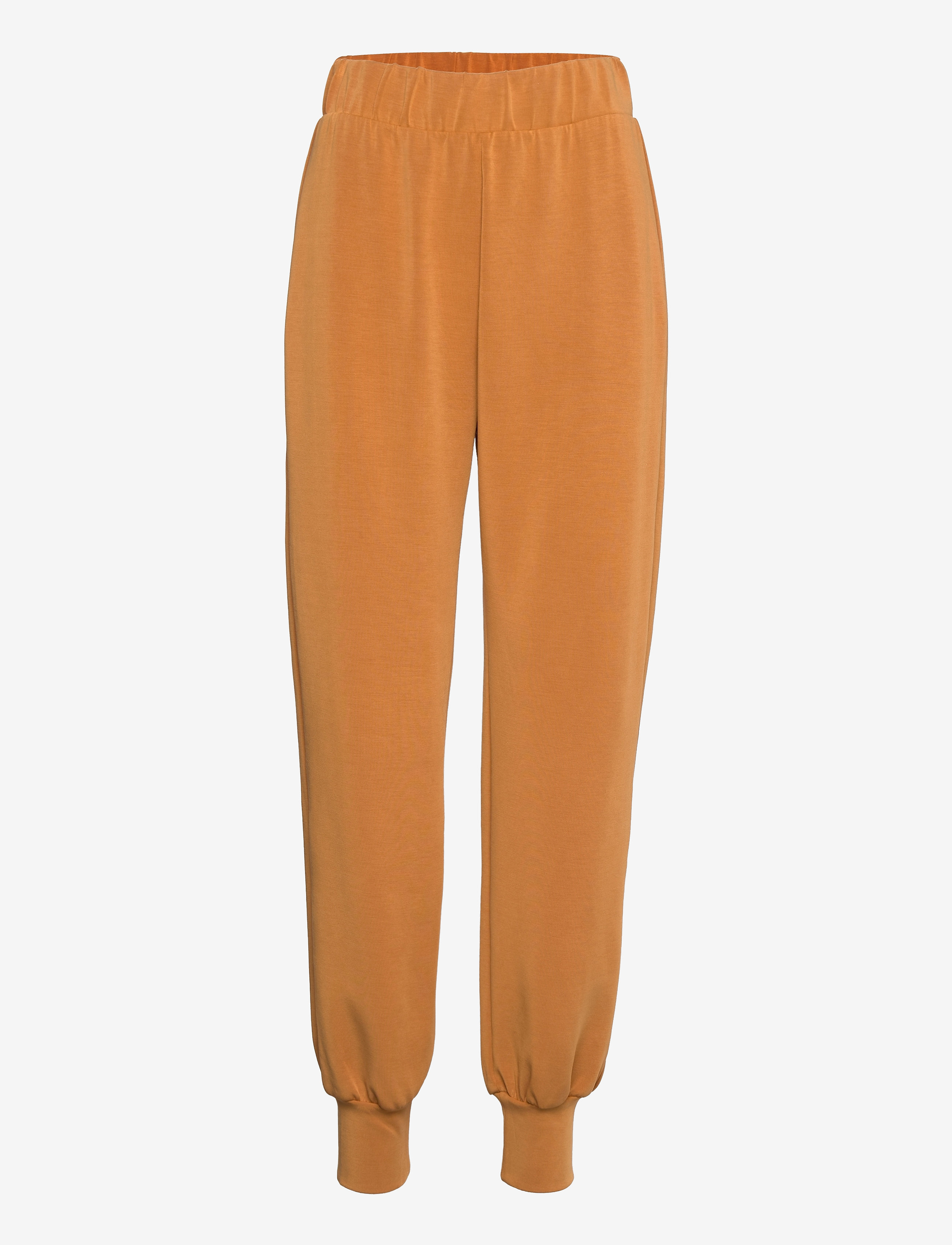 Selected SLFLORA MW SWEAT PANT B - Kläder - PUMPKIN SPICE / orange