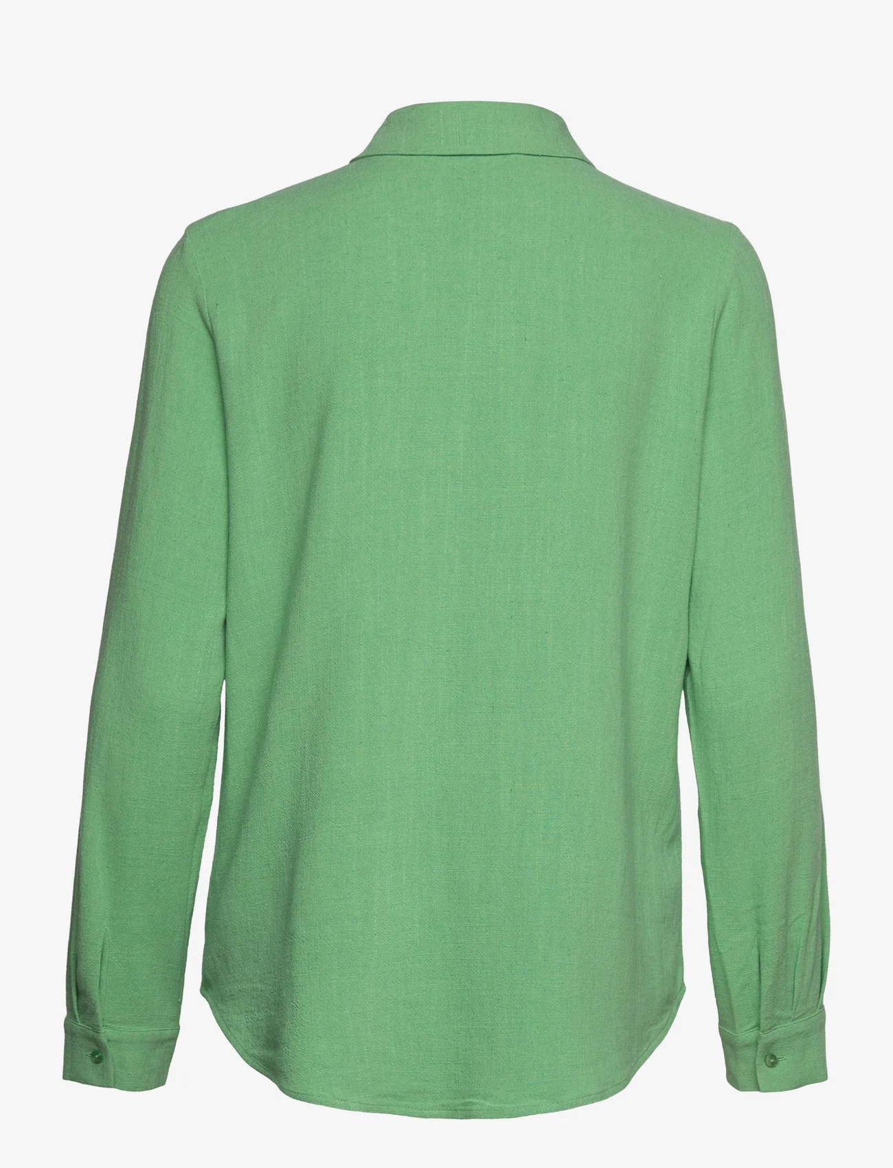 Selected Femme - SLFVIVA LS SHIRT NOOS - koszule z długimi rękawami - absinthe green - 1
