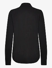 Selected Femme - SLFVIVA LS SHIRT NOOS - pitkähihaiset paidat - black - 1